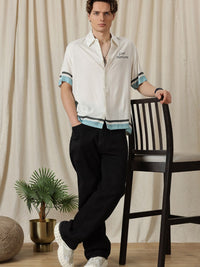 Eszett Lost Horizon Abstract Cotton Baju Lengan Pendek
