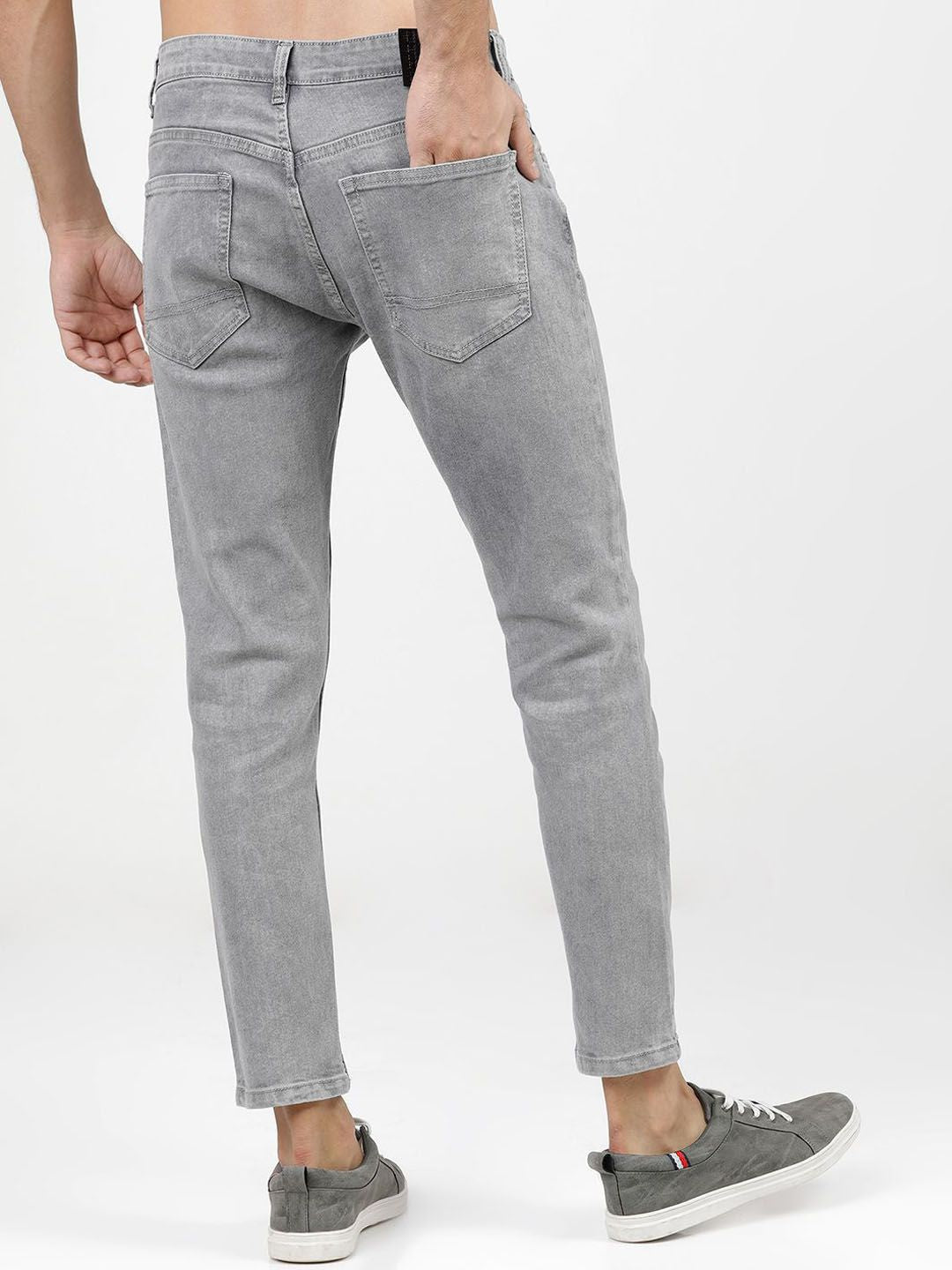 HIGHLANDER Men Tapered Fit Light Fade Stretchable Jeans