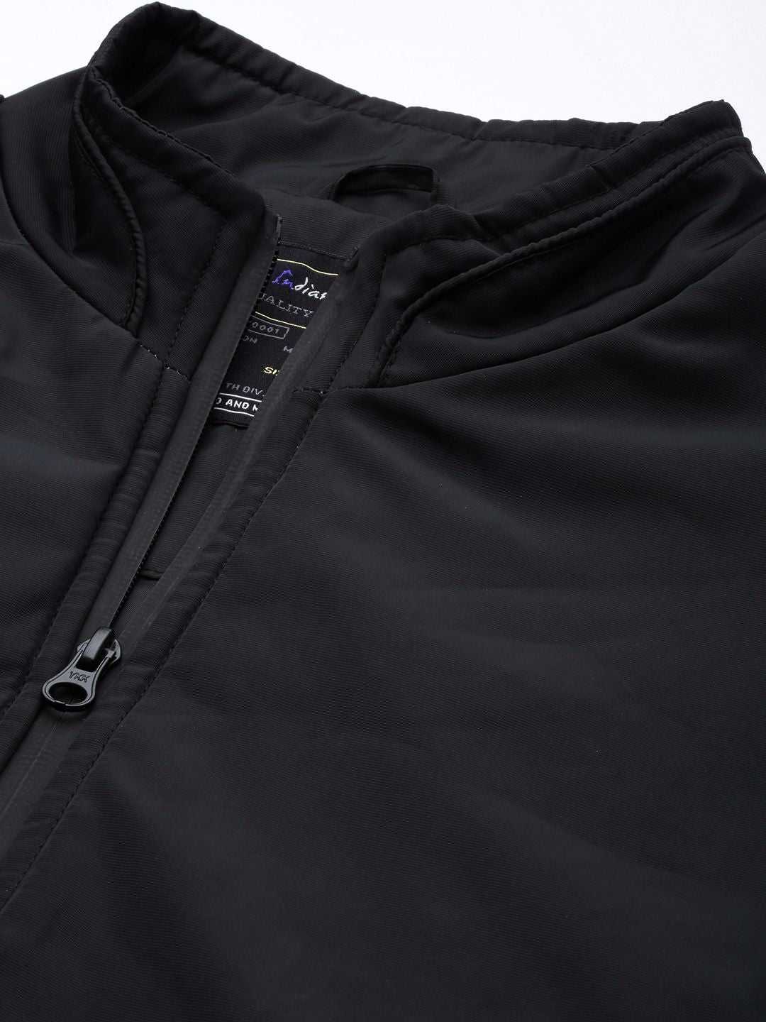 The Indian Garage Co Men Zip-Front Bomber Jacket with Insert Pockets