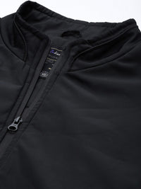The Indian Garage Co Men Zip-Front Bomber Jacket with Insert Pockets