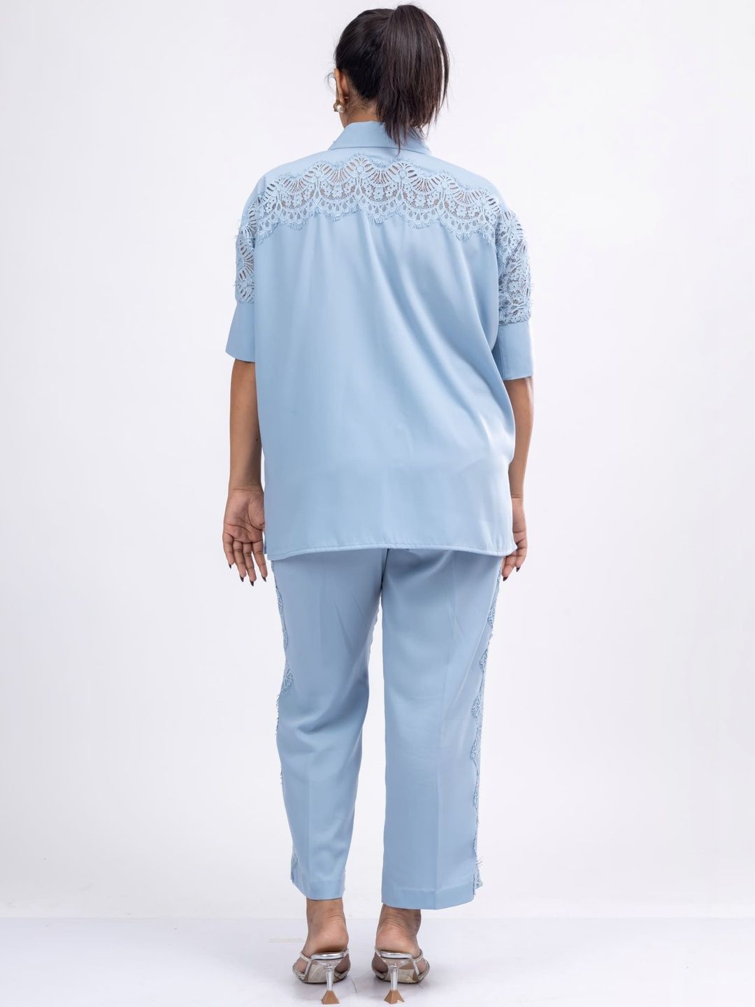 Mamicha Shirt Collar Shirt & Trousers Co-Ords
