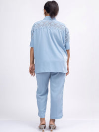 Mamicha Shirt Collar Shirt & Trousers Co-Ords