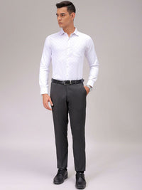 The Indian Garage Co. X Luxe Men Cutaway Collar Micro Ditsy Printed Slim Fit Formal Shirt