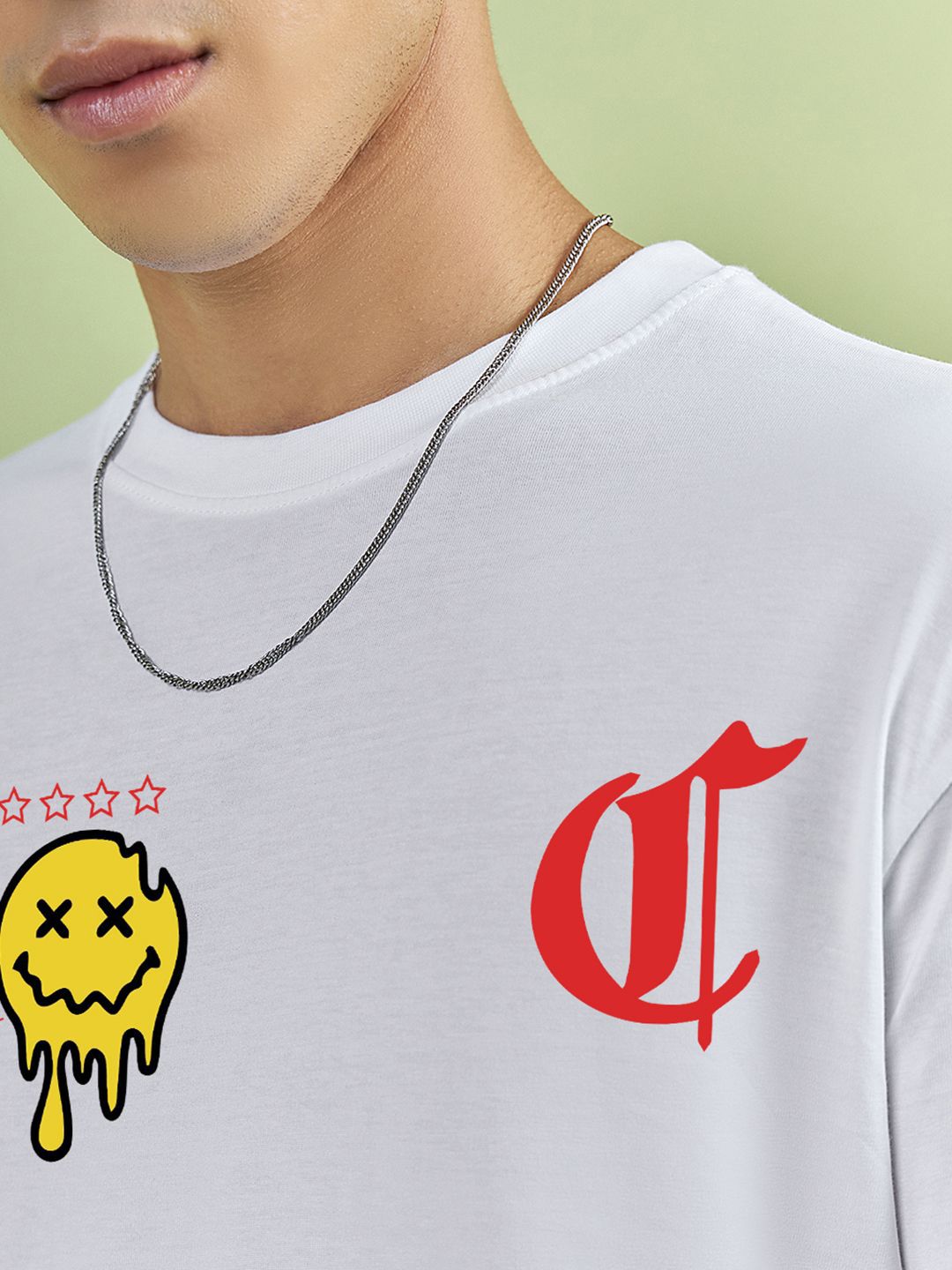 Bewakoof Men Graphic Printed Round Neck Pure Cotton T-Shirt