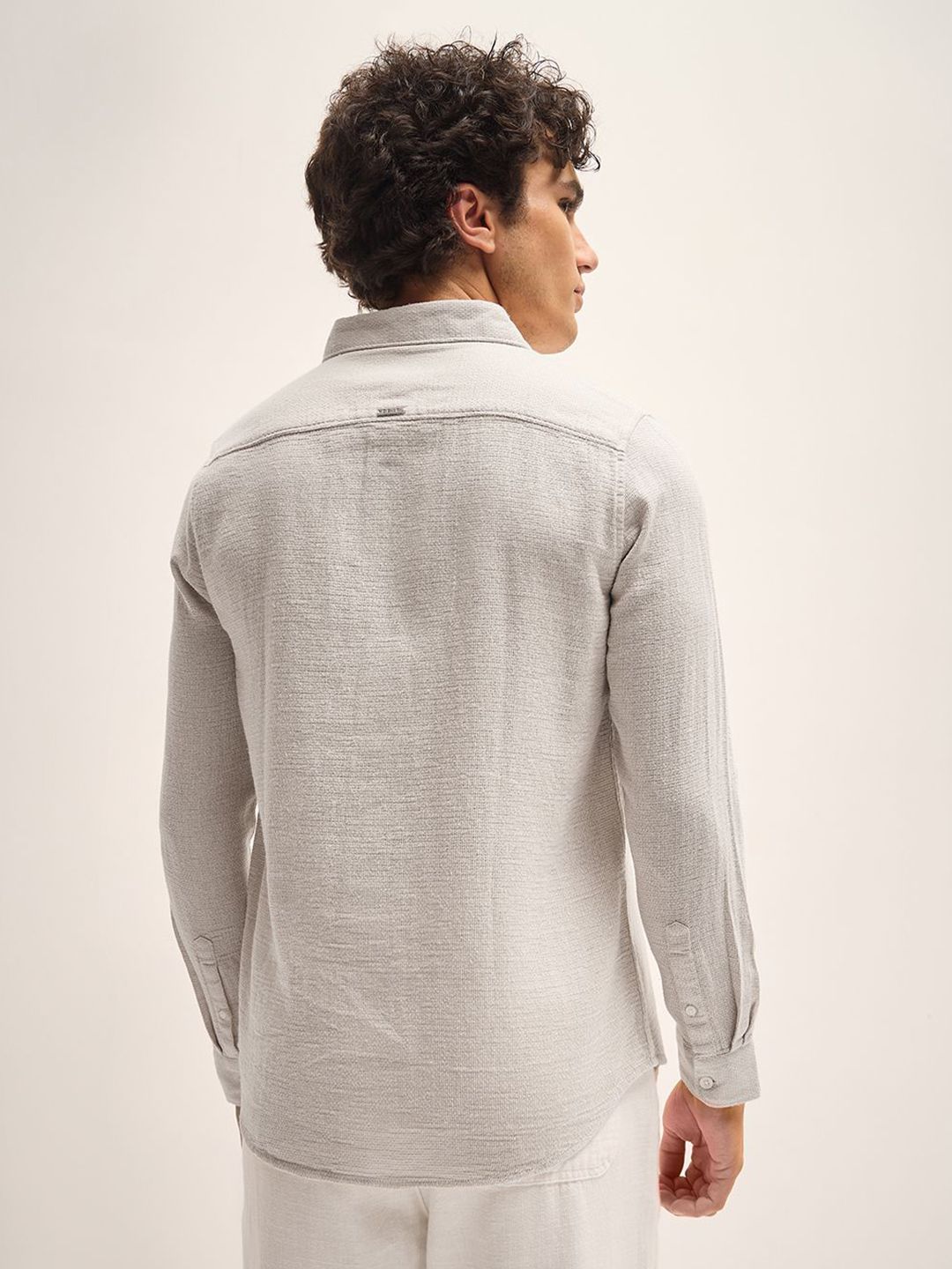 THE BEAR HOUSE Men Slim Fit Opaque Casual Shirt