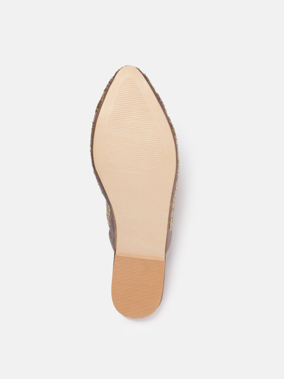 House of Pataudi Embellished Mules