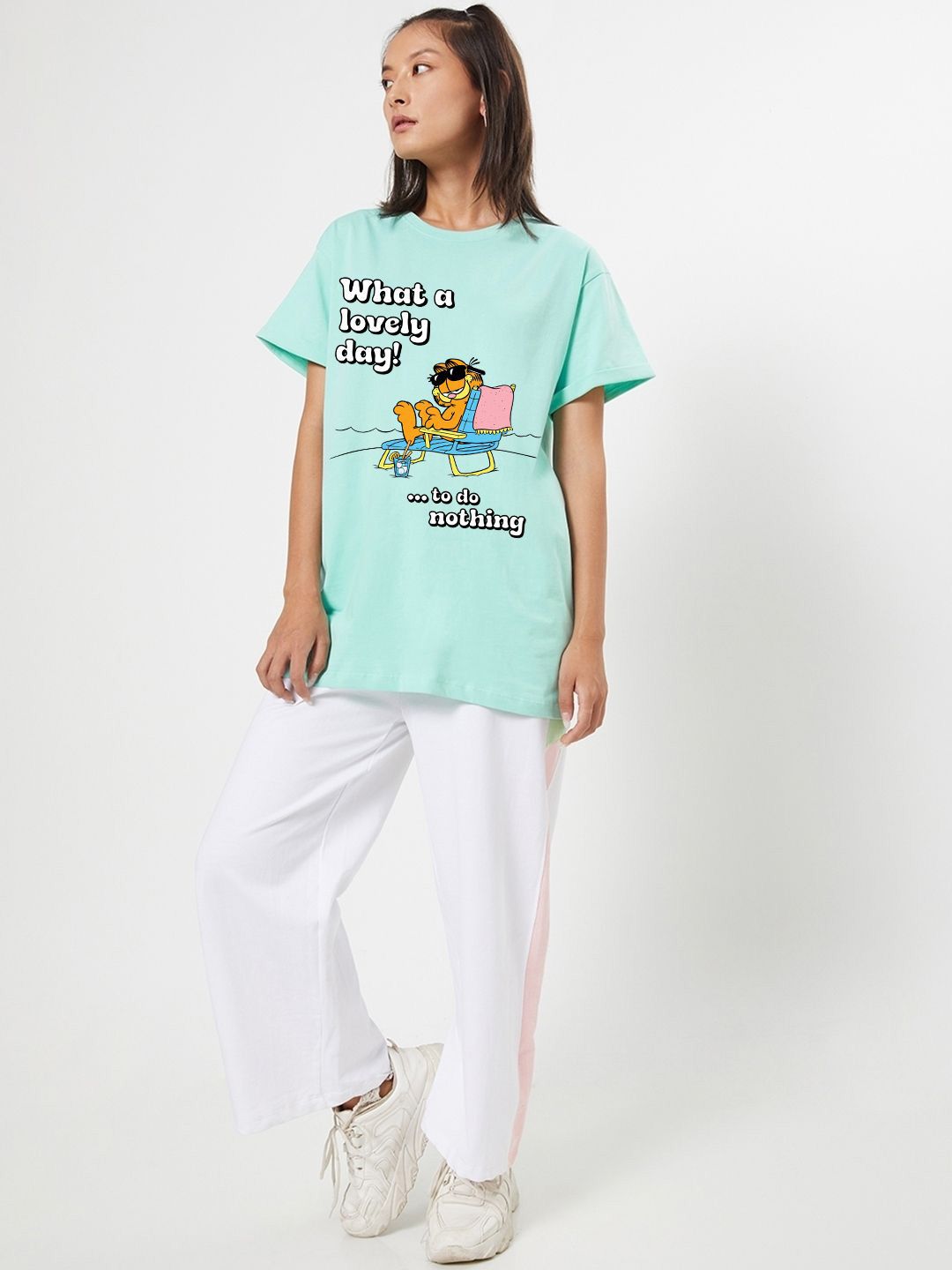 Bewakoof Women Garfield Printed T-Shirt