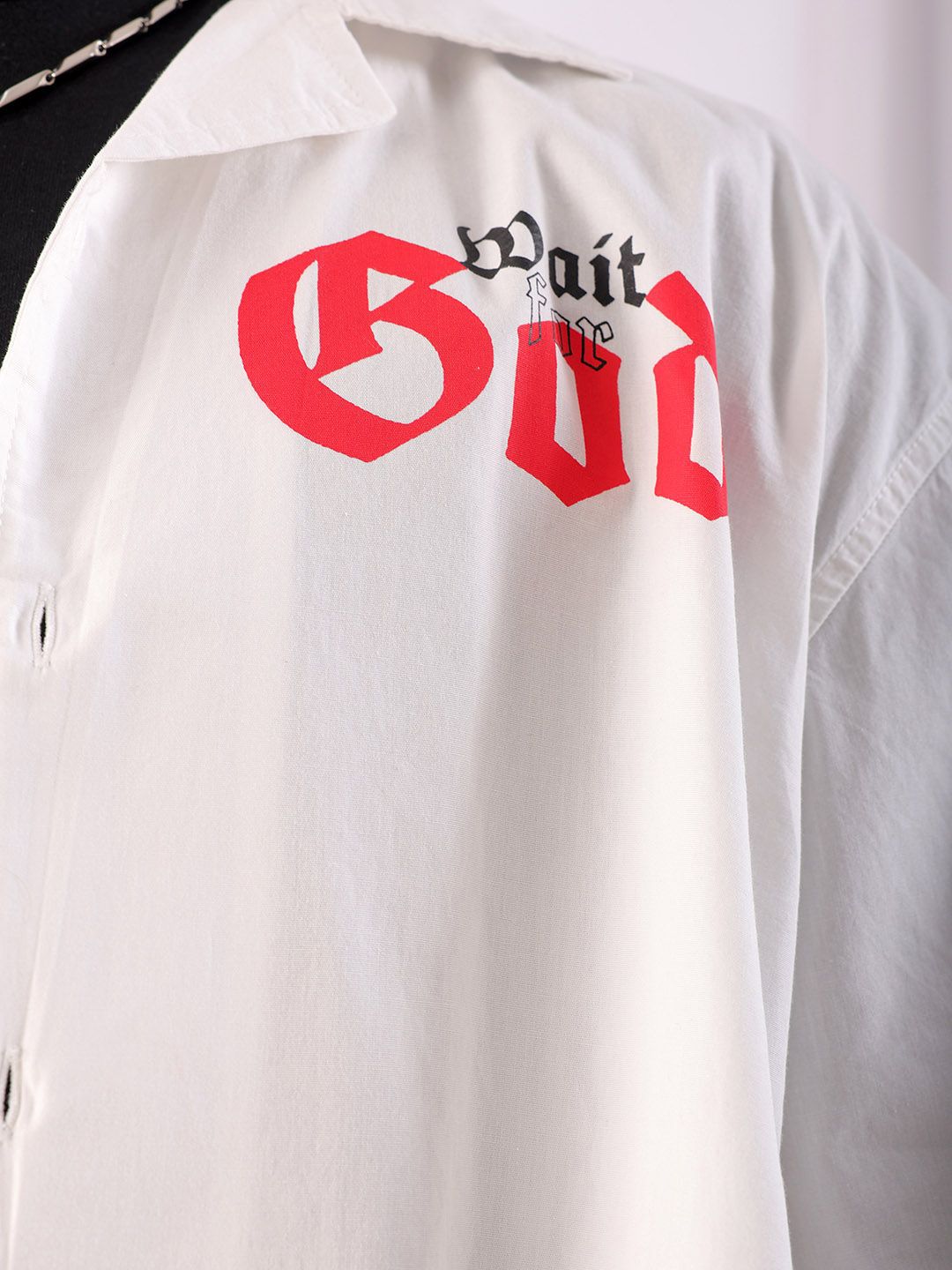 The Indian Garage Co Men Spread Collar Graphic Printed Cotton Boxy Casual Shirt