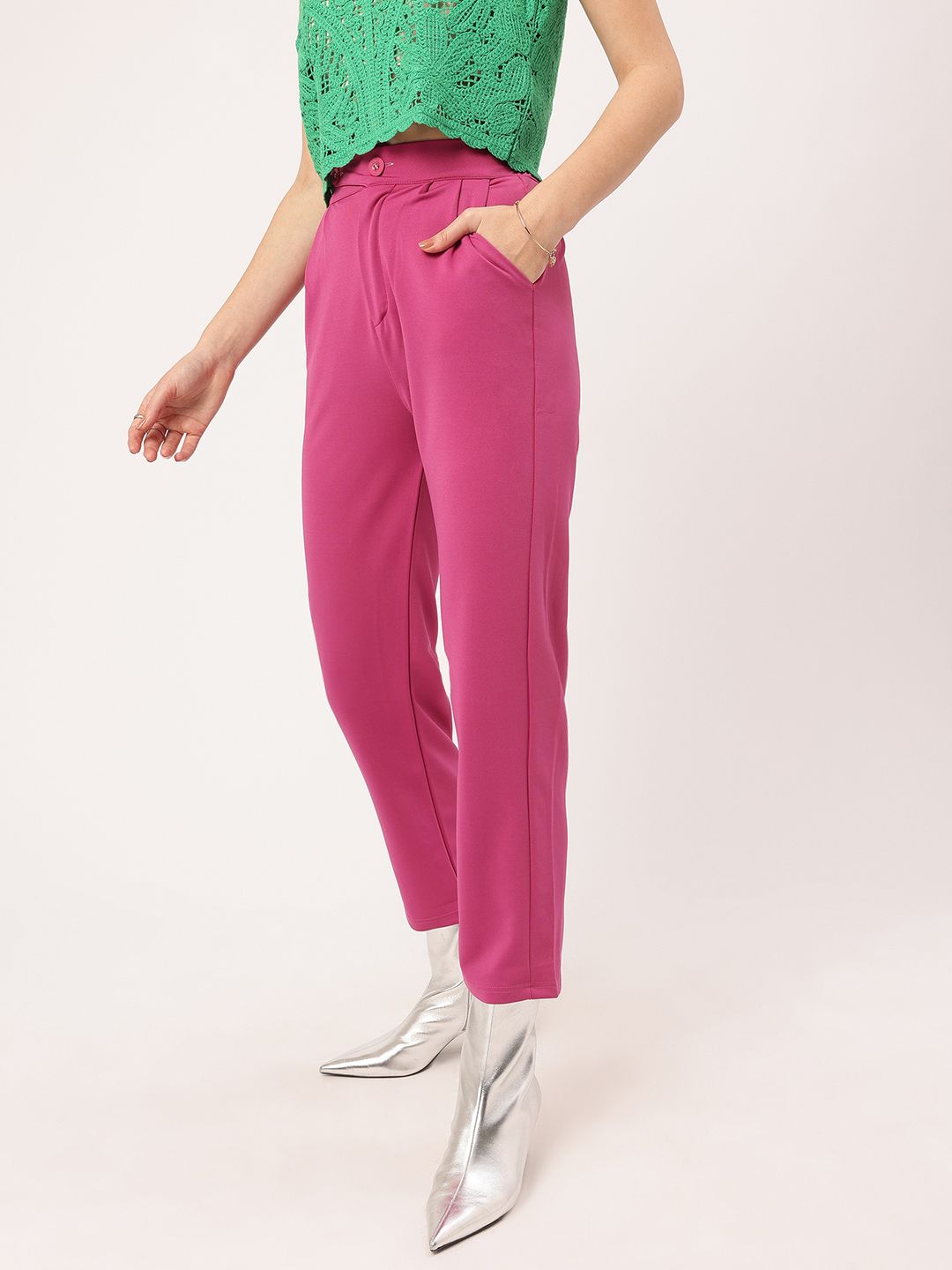 DressBerry Women Regular Fit Trousers