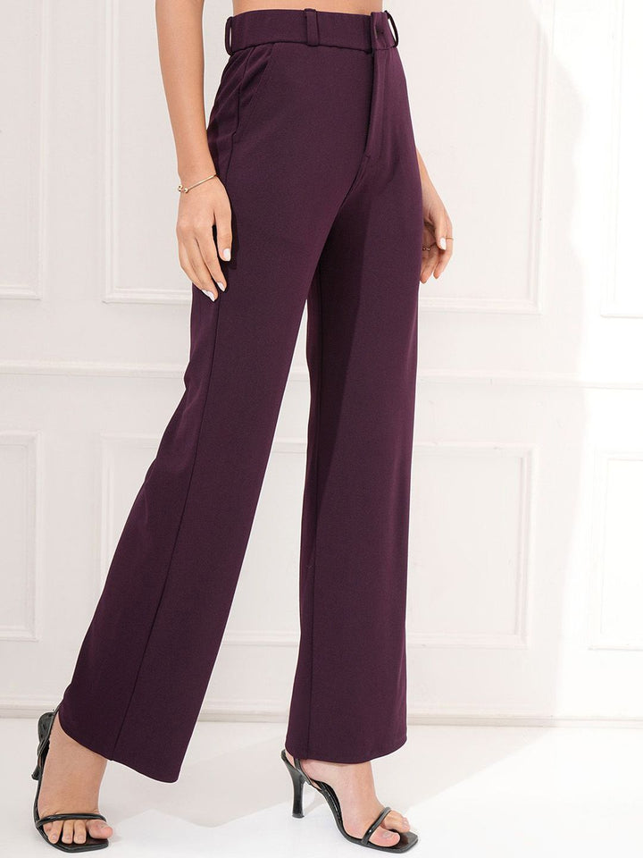 Tokyo Talkies Women Straight Fit Trousers