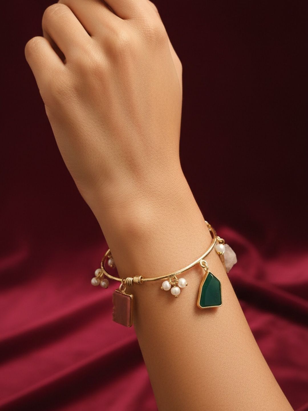 Gelang Pesona Bersalut Emas PANASH Wanita Loyang