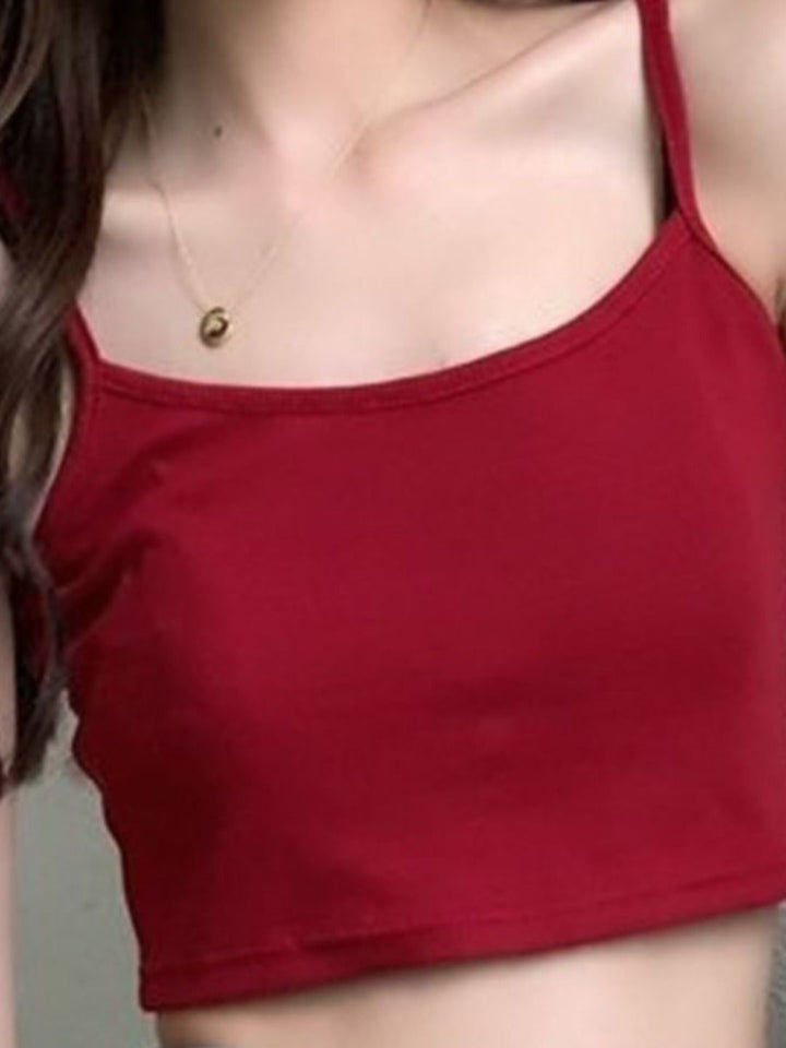 DressBerry Round Neck Crop T-Shirt