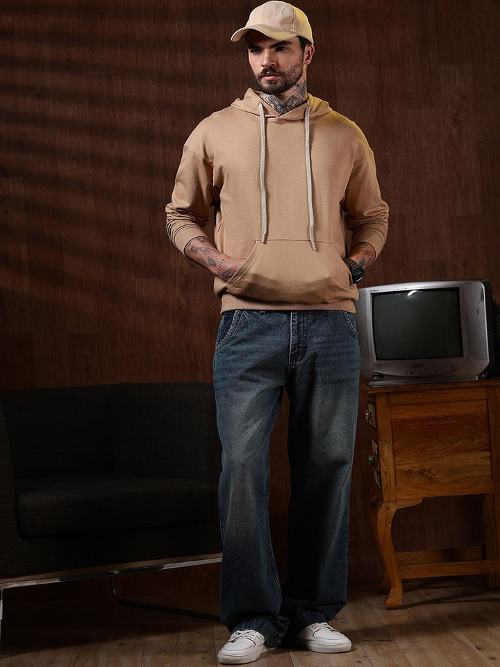 Sweatshirt Kapas Tulen Eszett Lelaki Bertudung