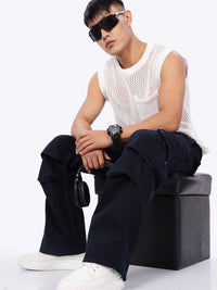 Eszett Men Baggy Cargos Trousers