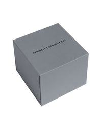 French Connection Women Mother of Pearl Dial & Leather Analogue Watch FCN0147PL