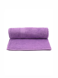 BOMBAY DYEING Tulip Lavender Pure Cotton 450 GSM Bath Towel