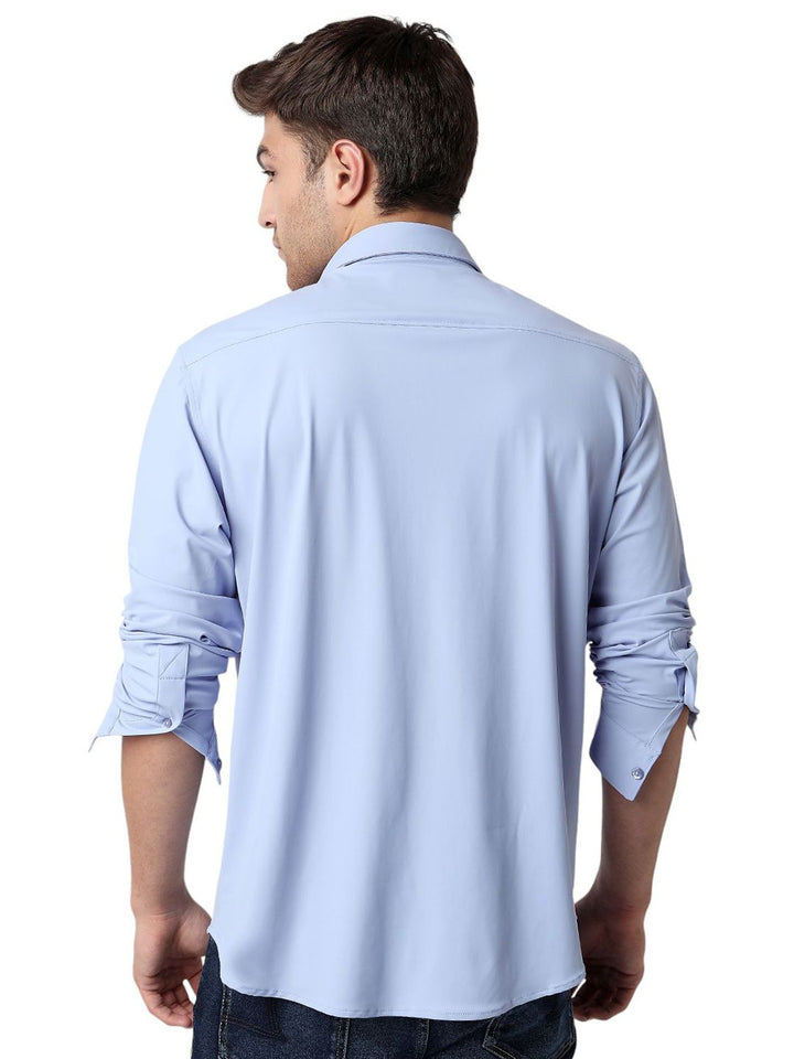 SPYKAR Men Slim Fit Opaque Casual Shirt