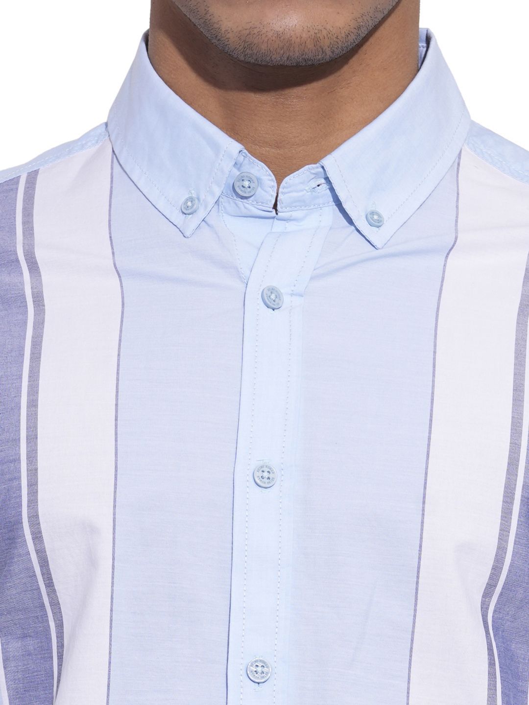 Being Human Men Classic Opaque Striped Casual Shirt