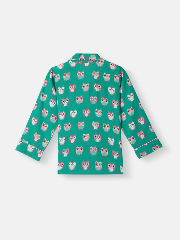 Nauti Nati Boys Print Dada Pocket Baju dan Pajama Set