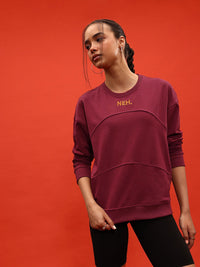 DressBerry Printed Detail Sweatshirt