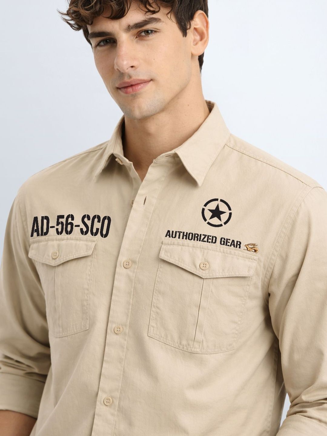 Baju Kasual Bercetak Standard ADRO Lelaki