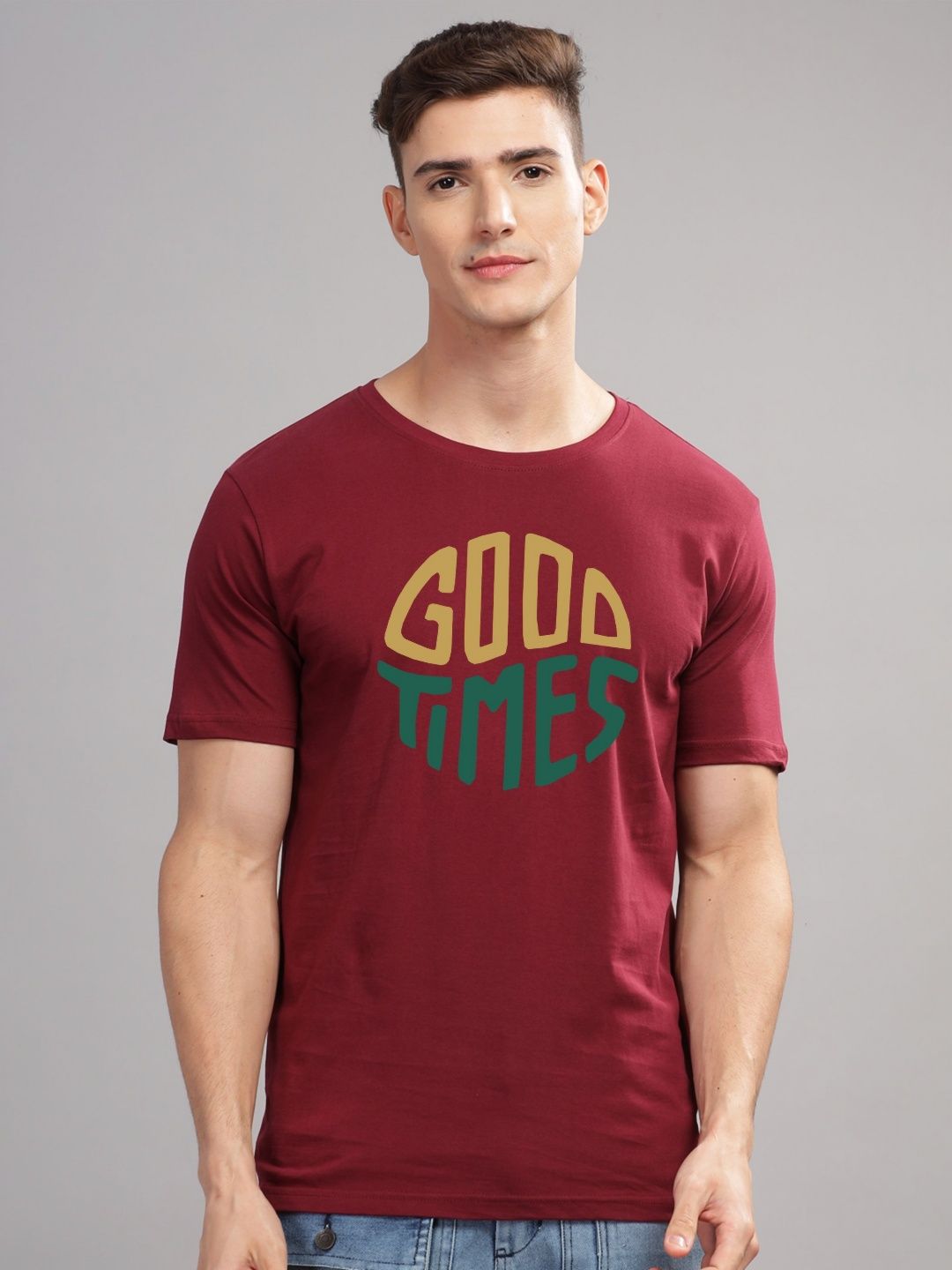 ADRO Men Printed T-shirt