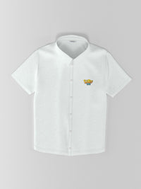 Nauti Nati Boys Printed Short Sleeves Pure Cotton Shirt With Shorts