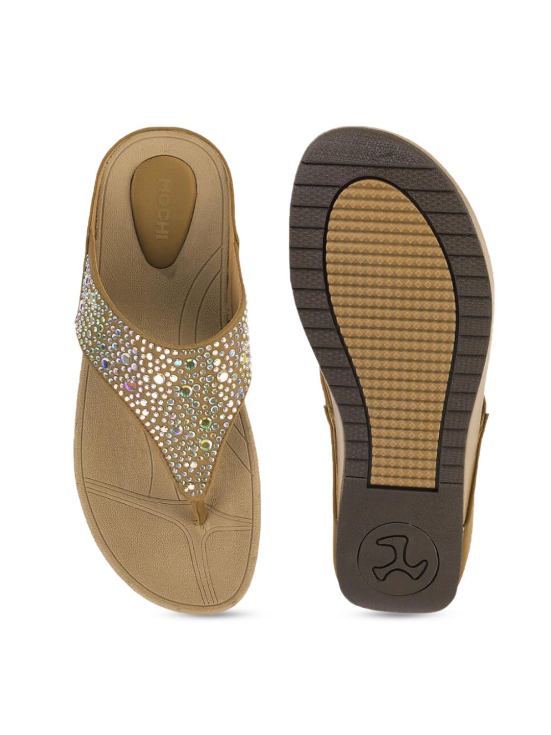 Mochi Embellished Wedge with