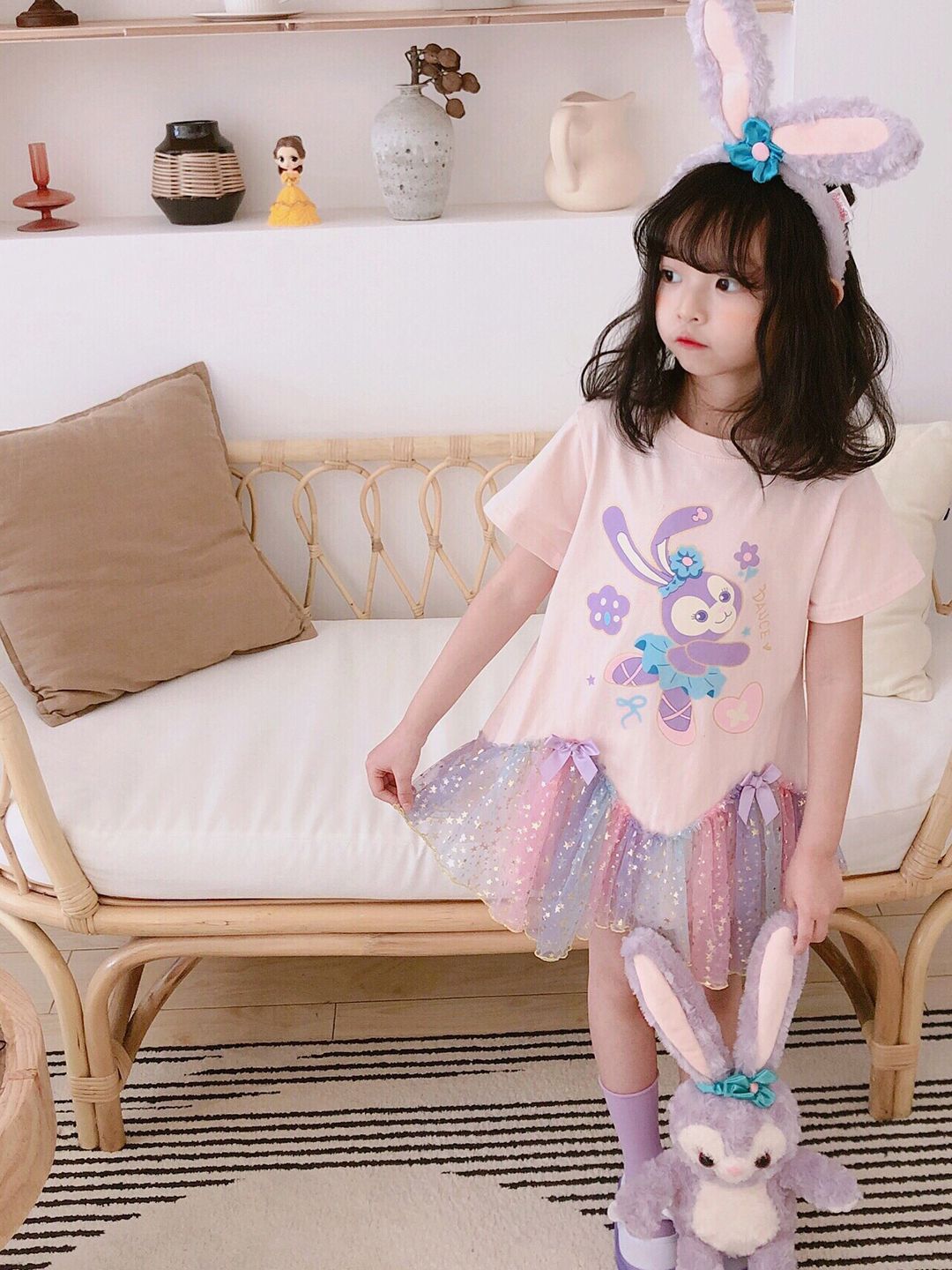 YK Print A-Line Dress