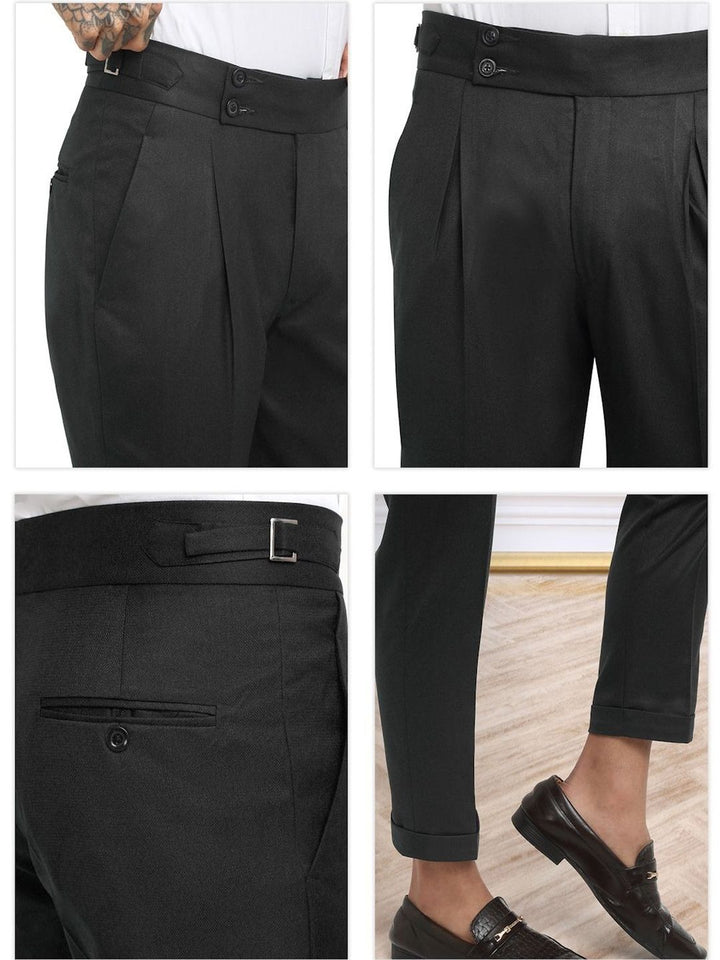 Moda Rapido Men Slim Fit Easy Wash Trousers