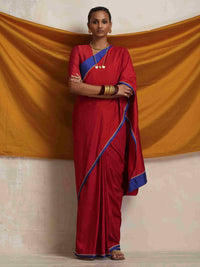 Truebrowns colourblocked siap memakai saree