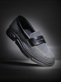 MONKSTORY Graviti Lift Lelaki Bertekstur Ringan Loafers Mesh Selesa Tertinggi