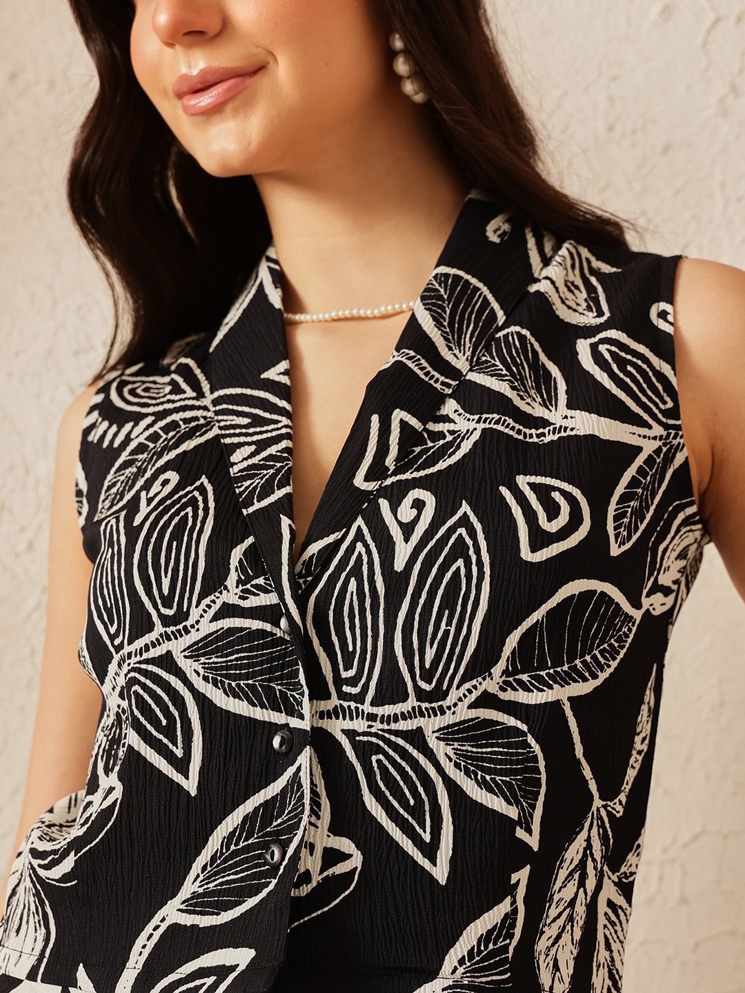 Street 9 Printed Top & Trousers Co-Ord Set