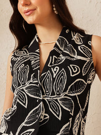 Street 9 Printed Top & Trousers Co-Ord Set