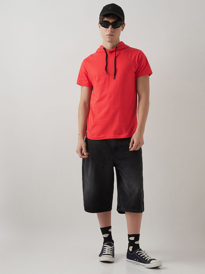 Bewakoof Men Hooded T-shirt