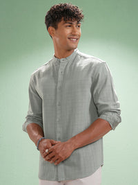 HIGHLANDER Men Comfort Opaque Casual Shirt