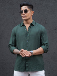Powerlook Men Faded Opaque Casual Shirt