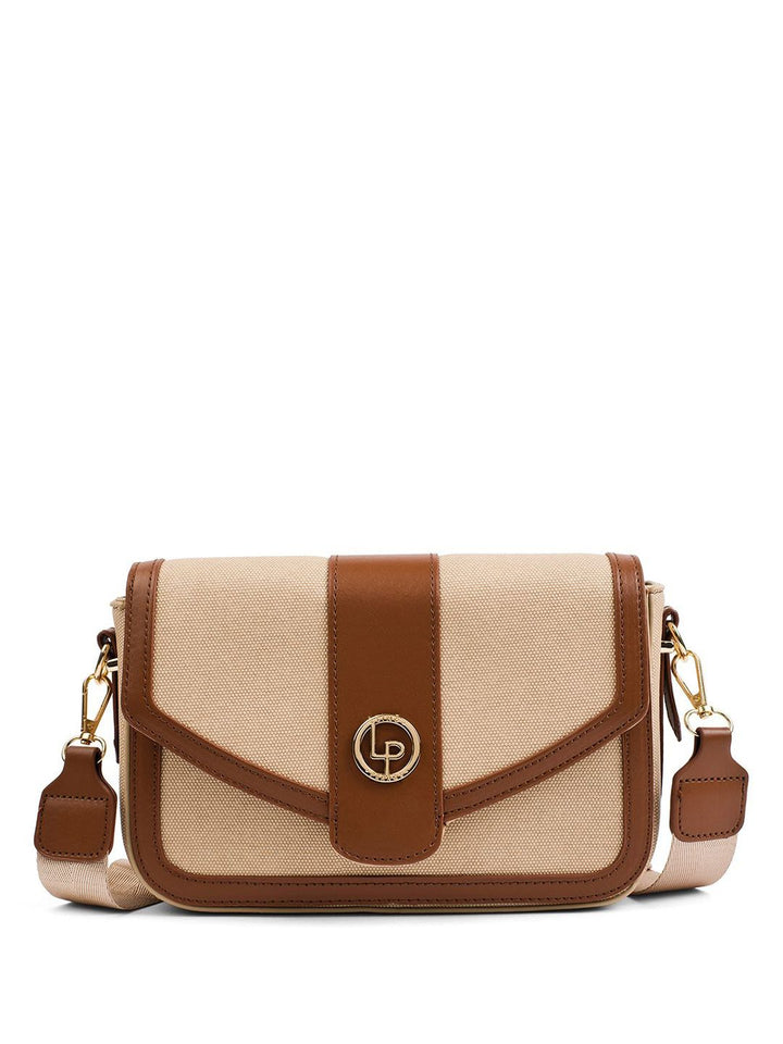 Lino Perros Structured Sling Bag with Tasselled