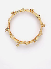 Set Anouk 2 Gelang Bertampal Batu Bersalut Emas