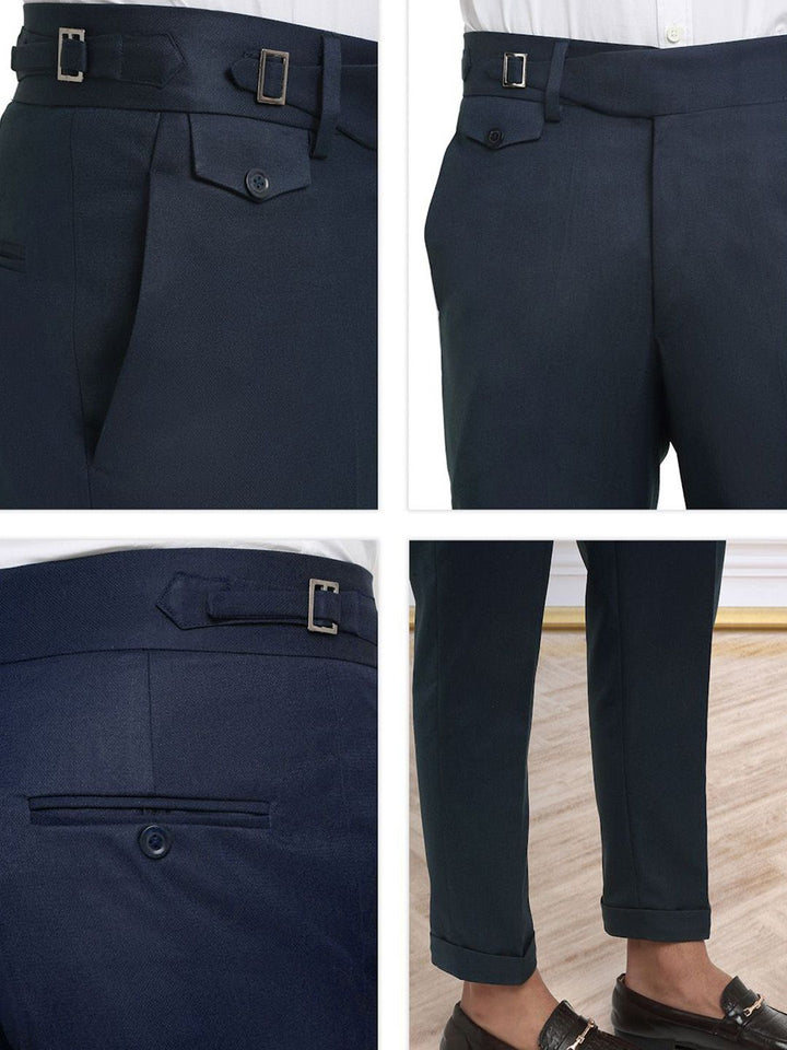 Seluar Gurkha KLOTTHE Lelaki Cotton Solid Slim Fit