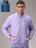 The Indian Garage Co Men High Neck Solid Revesible Bomber Jacket