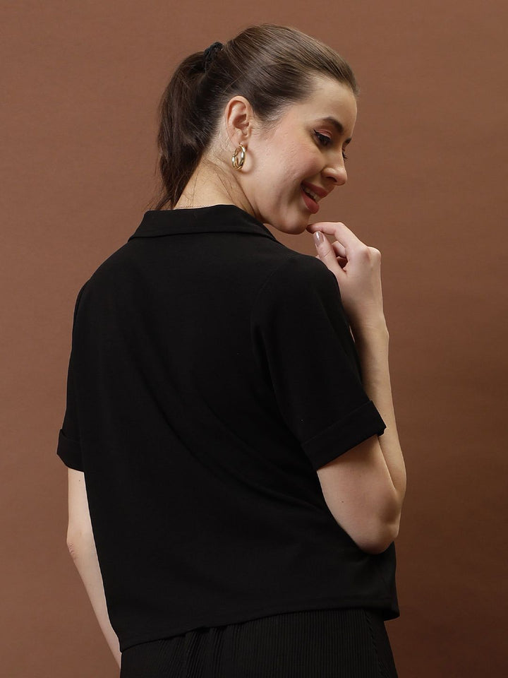 Athena Scuba Shirt Style Top