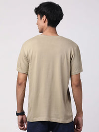ADRO Men Graphic Printed Round Neck Cotton T-shirt