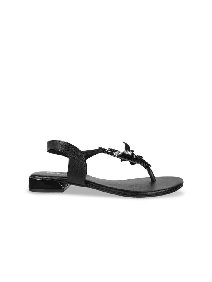 Metro Women Party Open Toe Flats