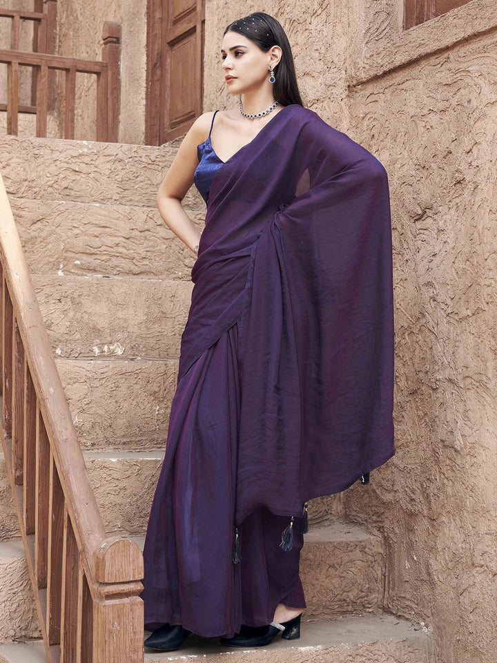 Tikhi Imli Satin Saree