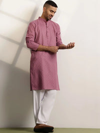 Anouk Men Printed Regular Kurta with Pyjamas