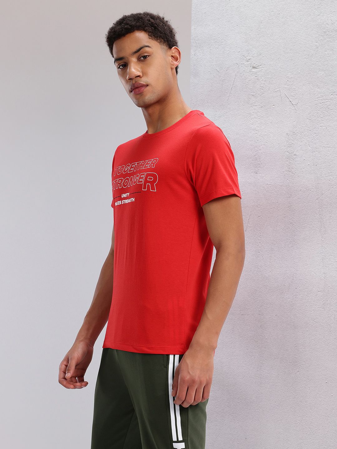 HRX by Hrithik Roshan Typography Print Regular Fit T-shirt