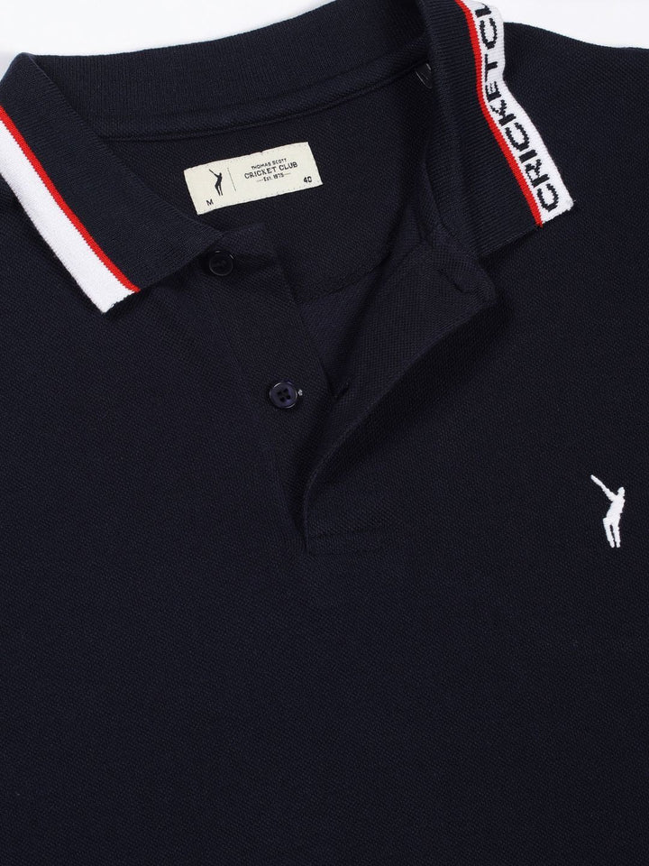 Thomas Scott Men Polo Collar T-shirt
