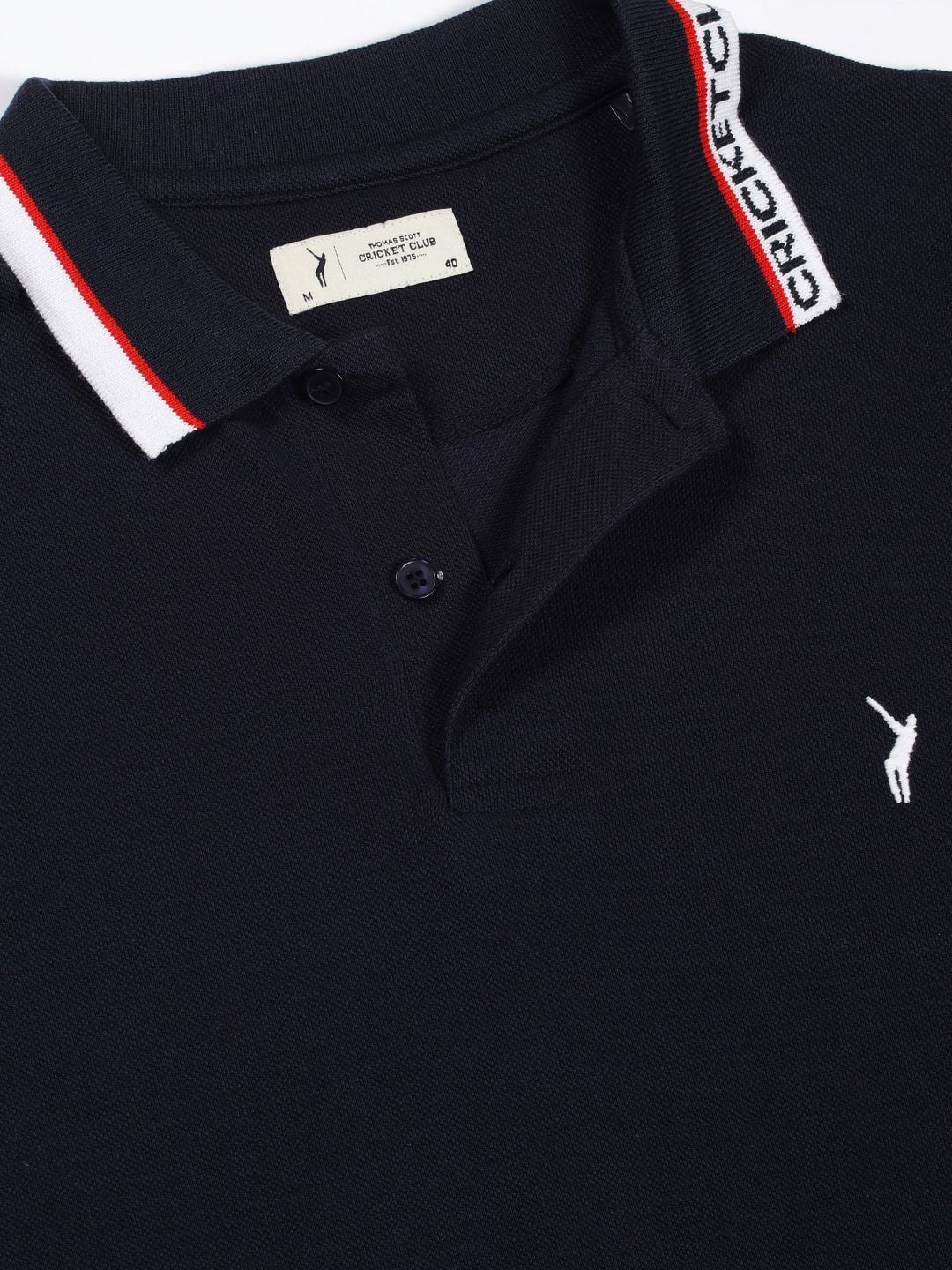 Thomas Scott Men Polo Collar T-shirt