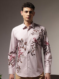 Baju Lengan Panjang Eszett Humming Branches Floral Cotton